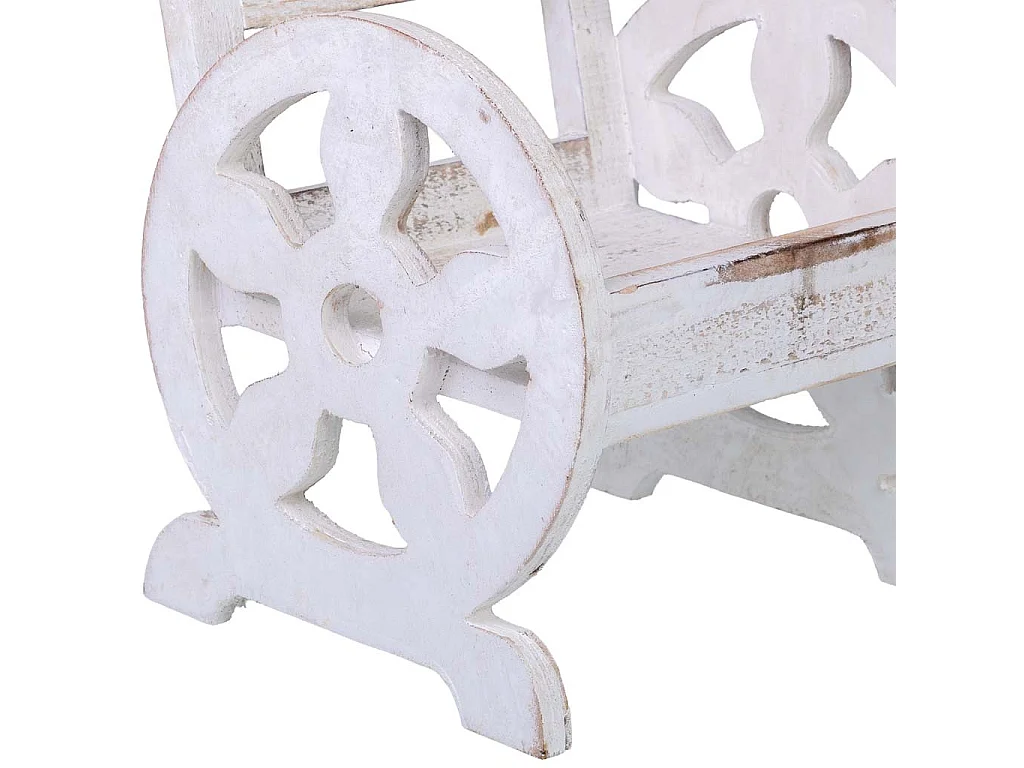 Blumentopfständer aus Holz 20x17x36h cm