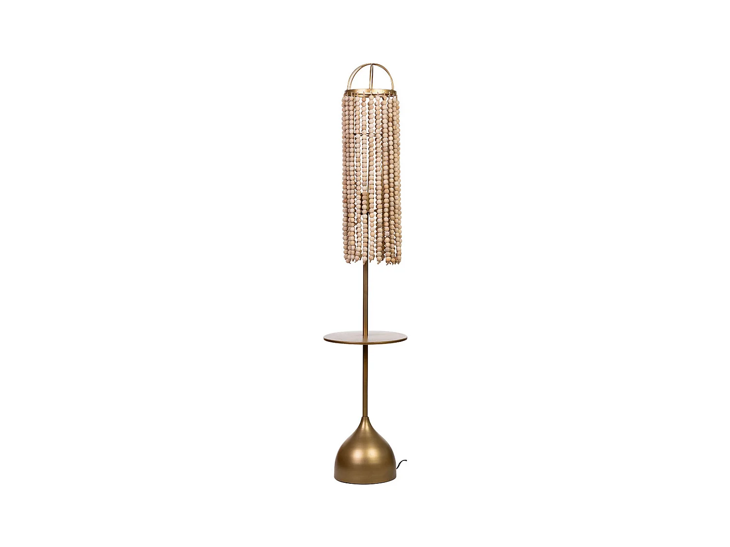 Lampadaire en métal 30x30x99/147h cm