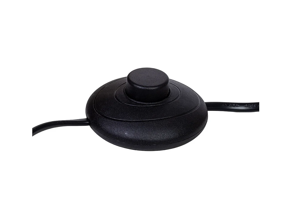 Lámpara de pie de metal y madera 38x38x130.5/152.5h cm