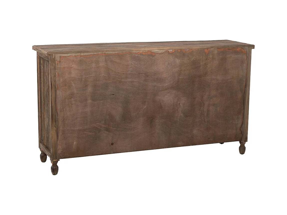 Aparador de madeira 4 portas 160x40x85h cm