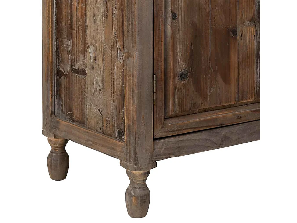 Aparador de madeira 4 portas 160x40x85h cm