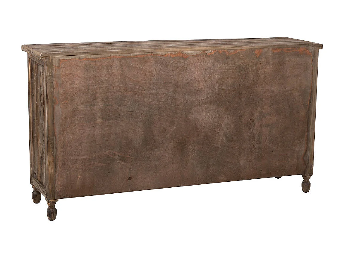 Aparador de madeira 4 portas 160x40x85h cm