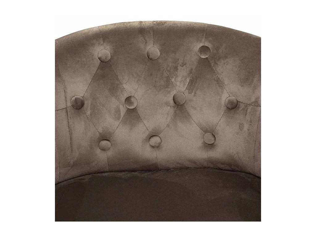 Fauteuil en bois rembourré gris 61x61x71h