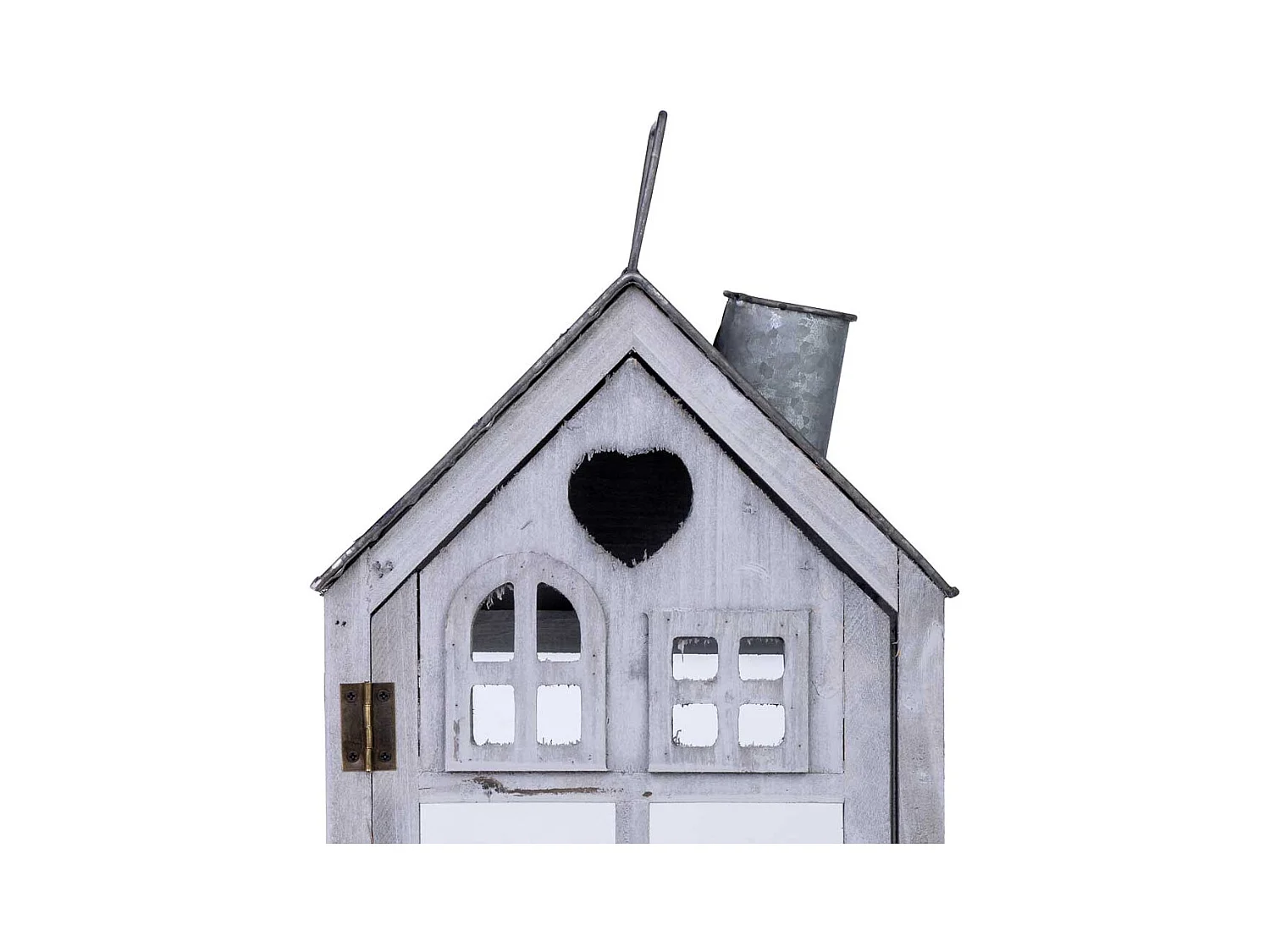 Farol de madera 25x15x53h cm