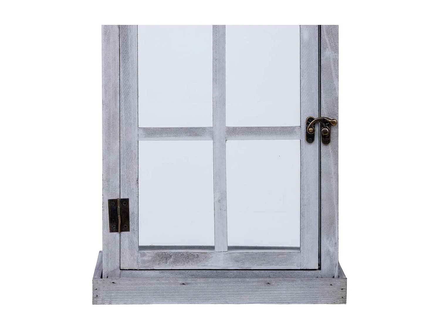 Lanterne en bois 25x15x53h cm