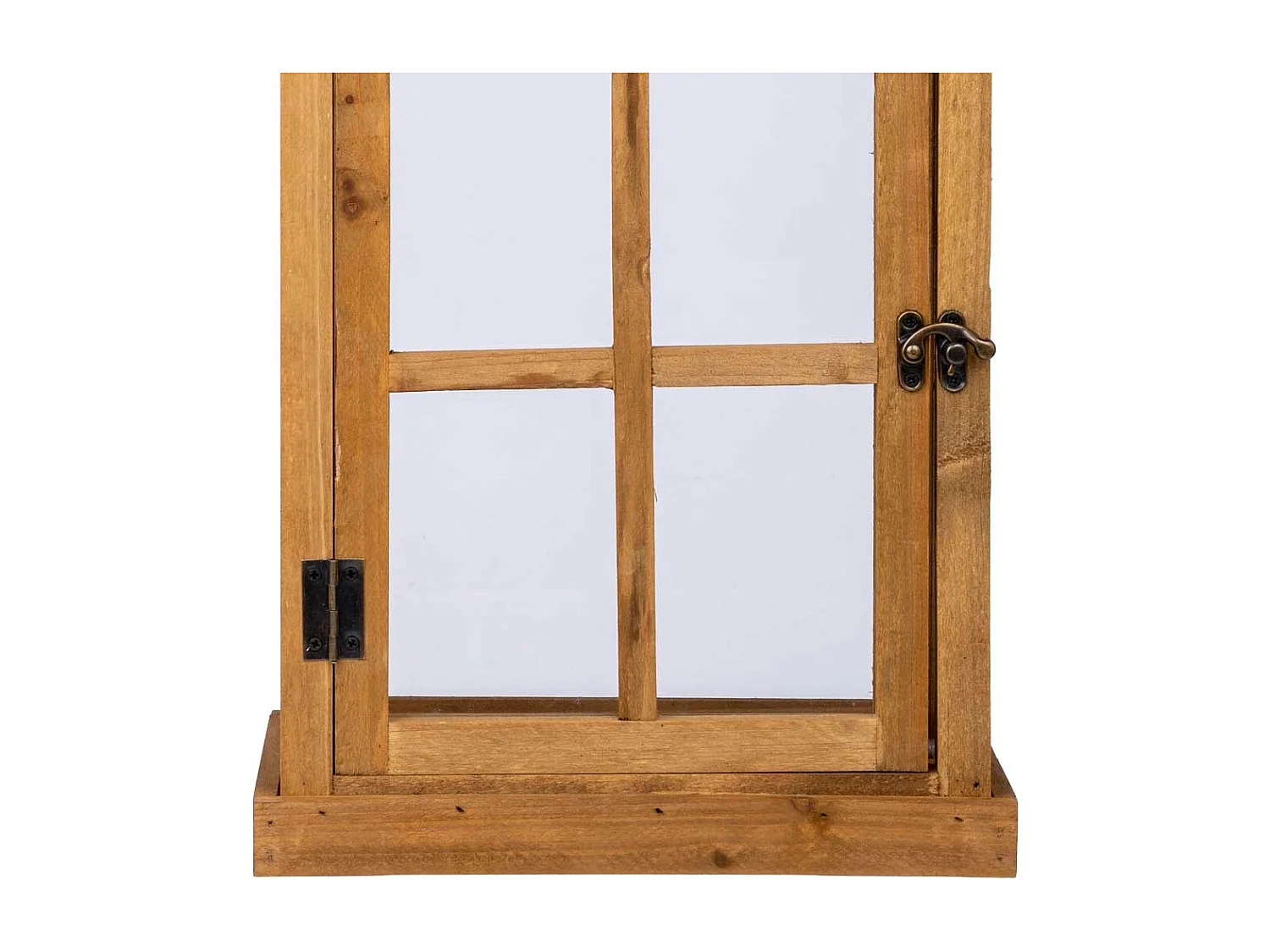 Holzlaterne 25x15x53h cm