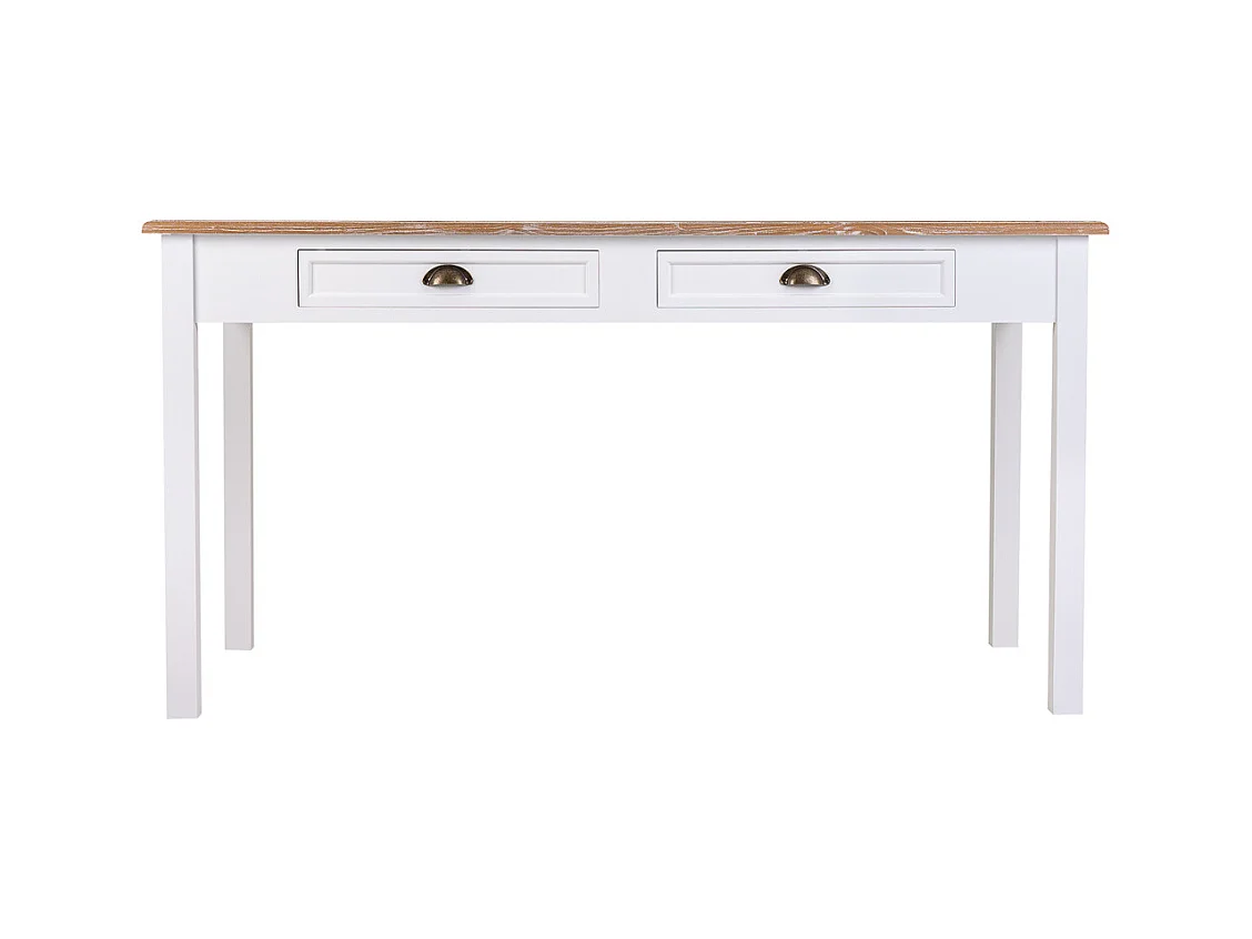 Mesa de madeira branca 150x80x78
