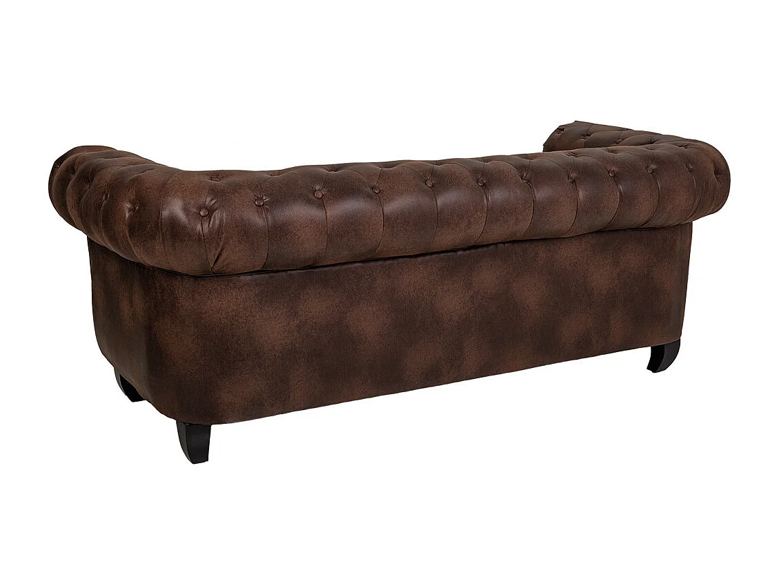 Divano marrone 199x82x76h cm