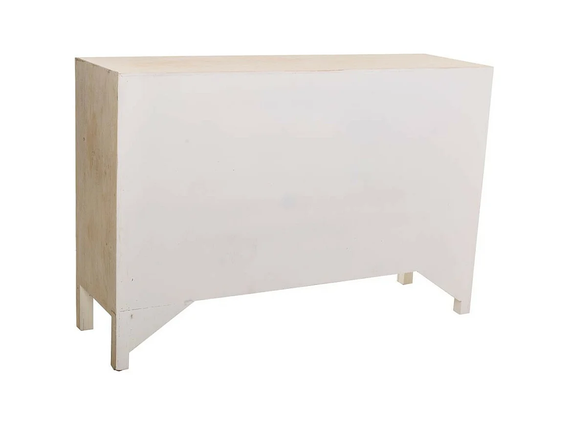 Buffet en bois sculpté 120x35x80h cm