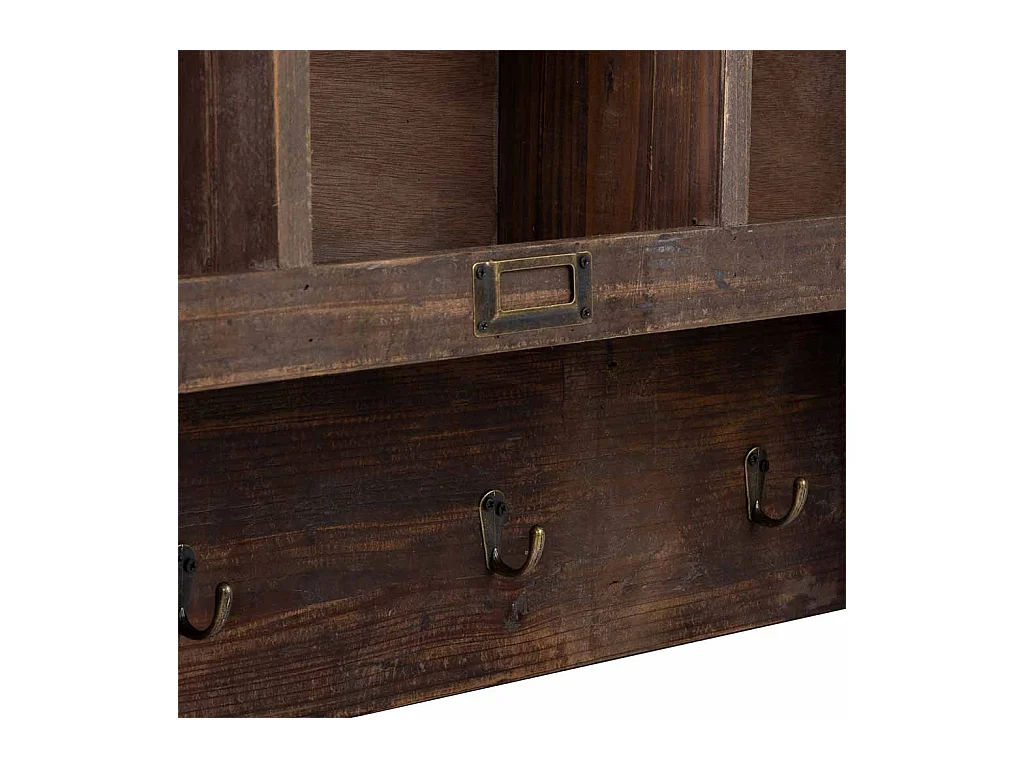 Estantería pared madera 72x15x59h cm