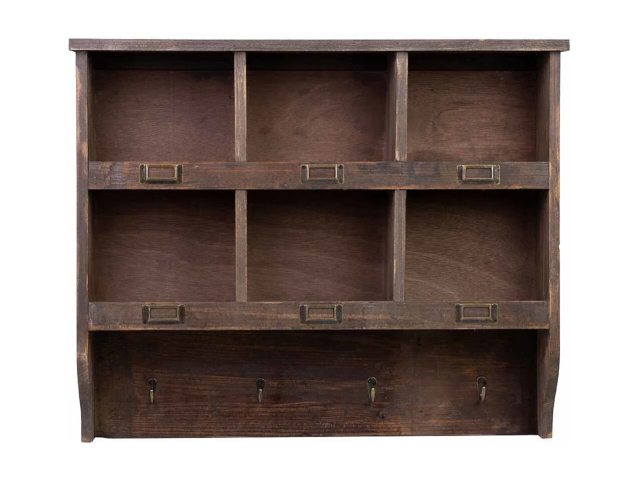 Étagère murale en bois 72x15x59h cm