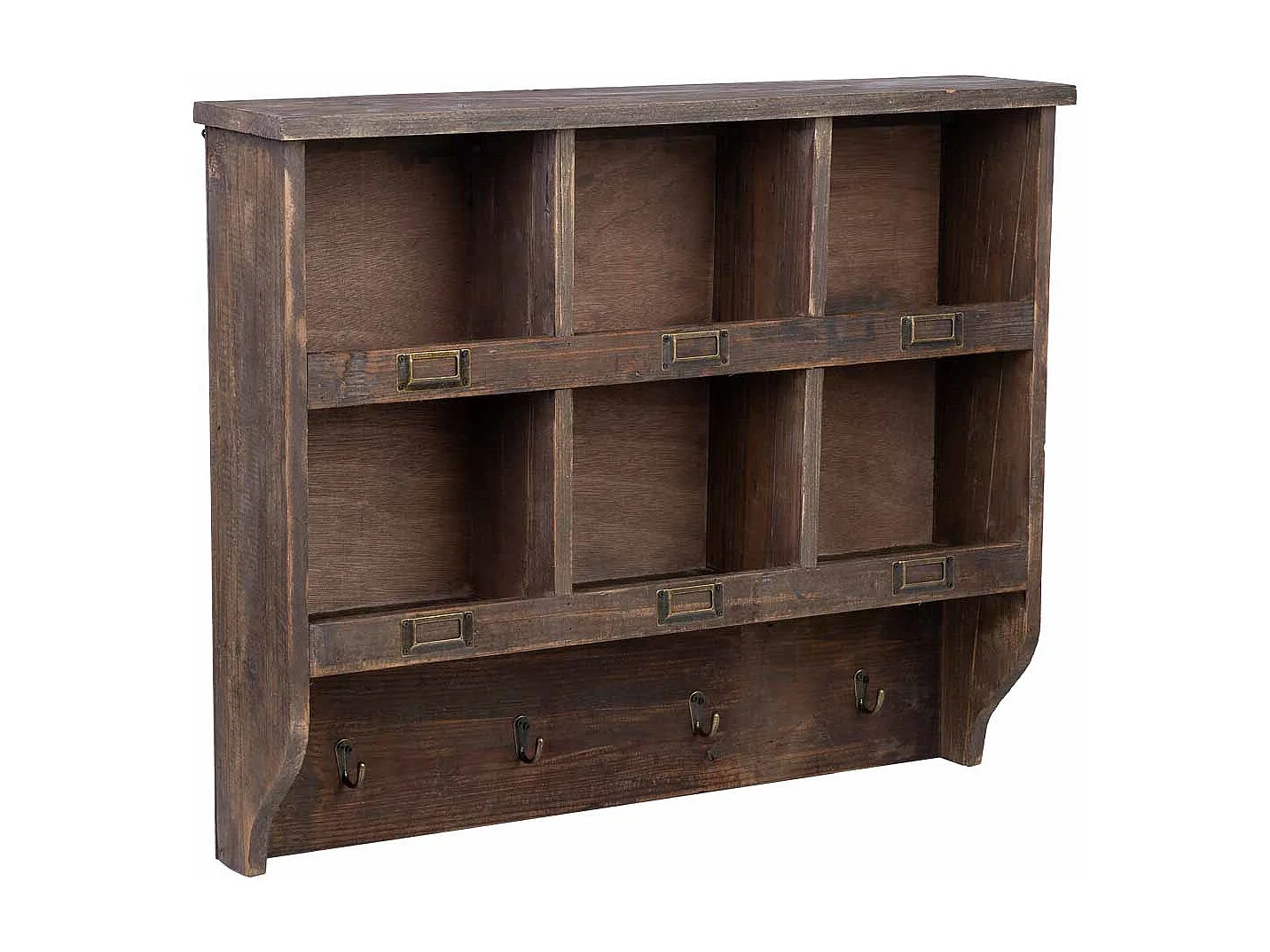 Étagère murale en bois 72x15x59h cm