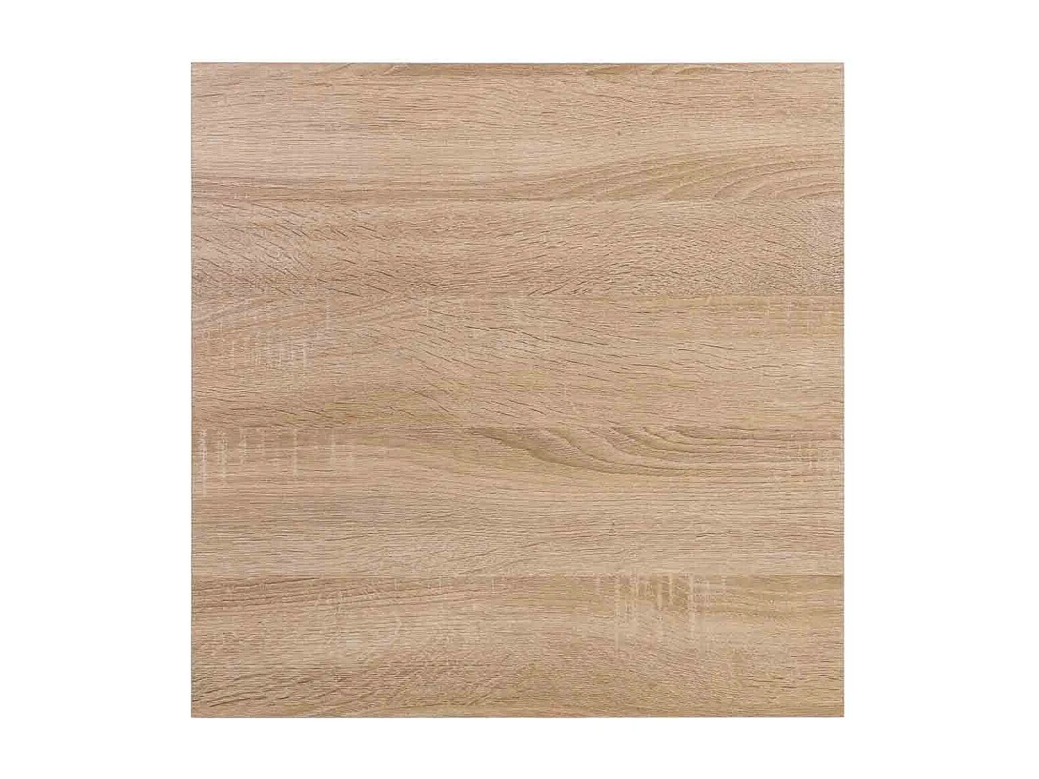 Mesa auxiliar de madera blanca 50x50x60h cm