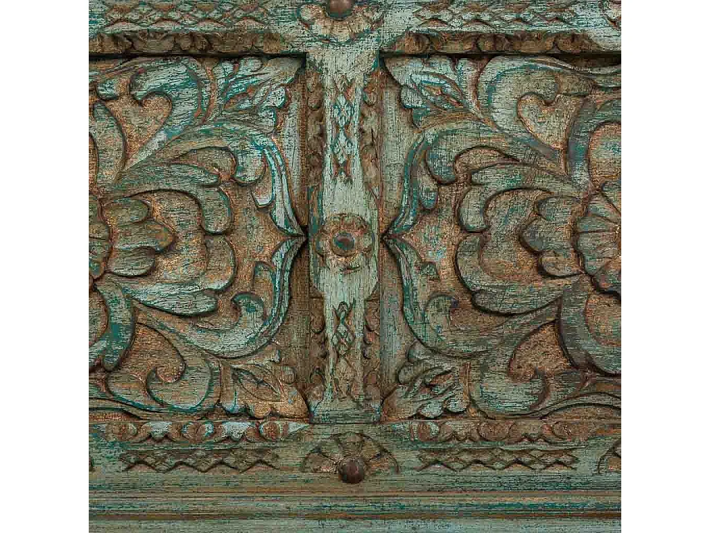 Coffre en bois 101x40x47h cm