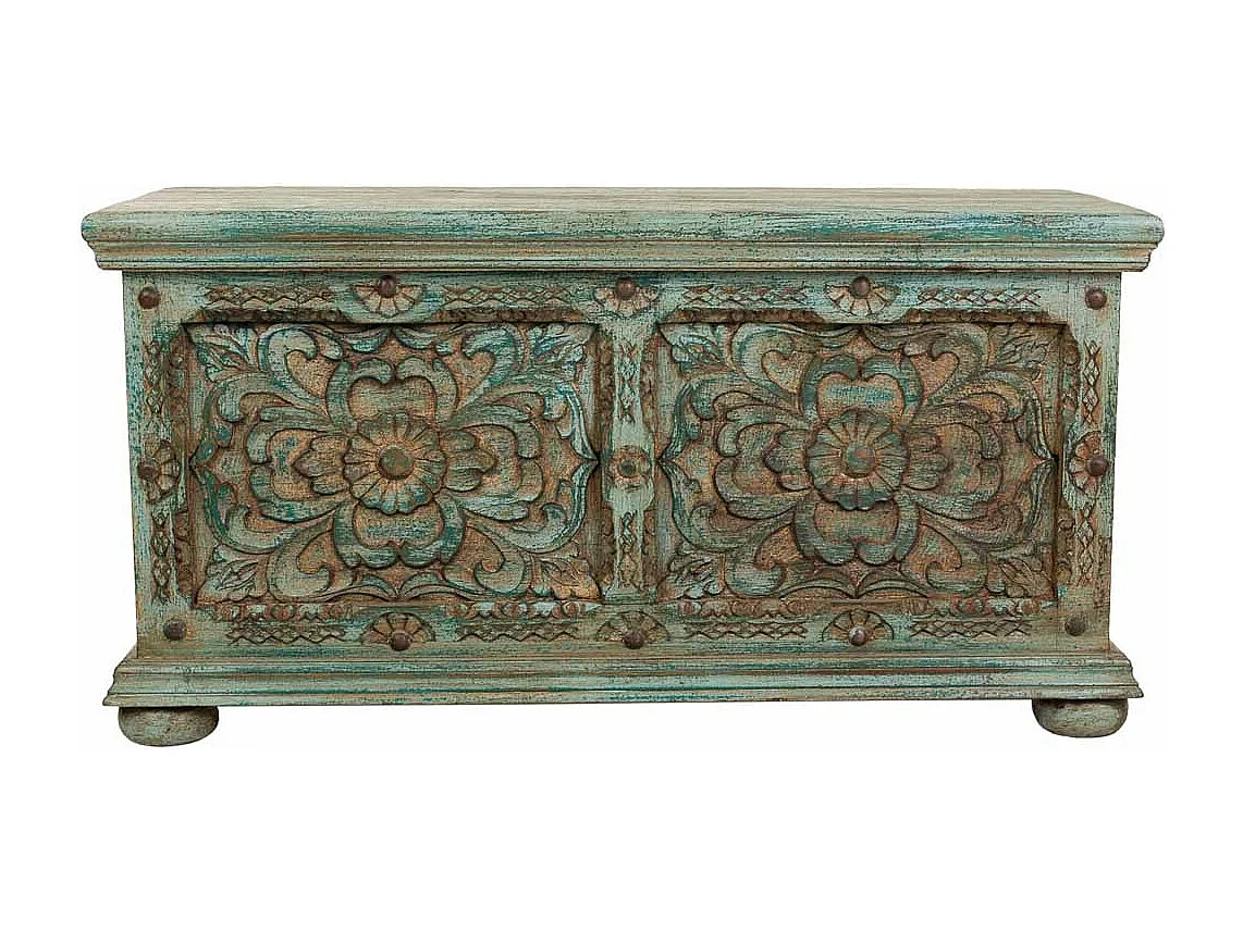 Holztruhe 101x40x47h cm