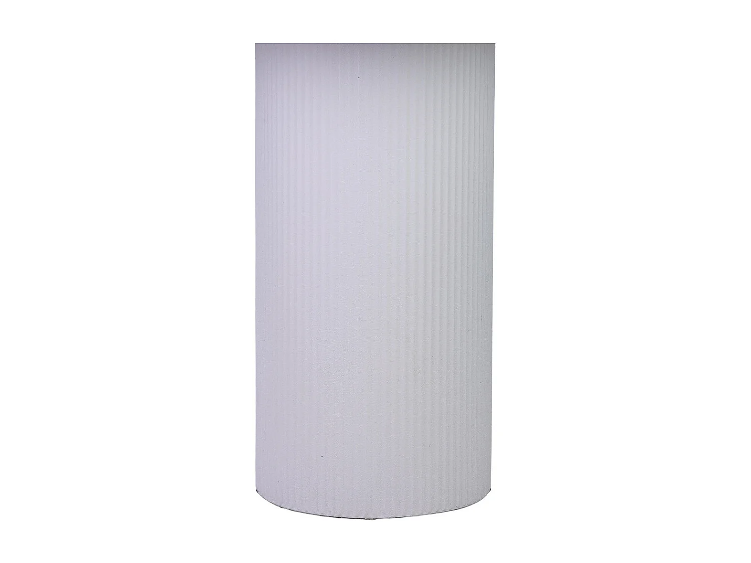 Tavolino in metallo bianco e legno 46x46x56h cm