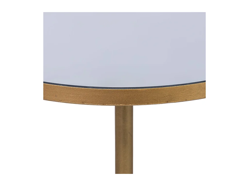 Mesa de apoio em metal 35x35x61,5h cm