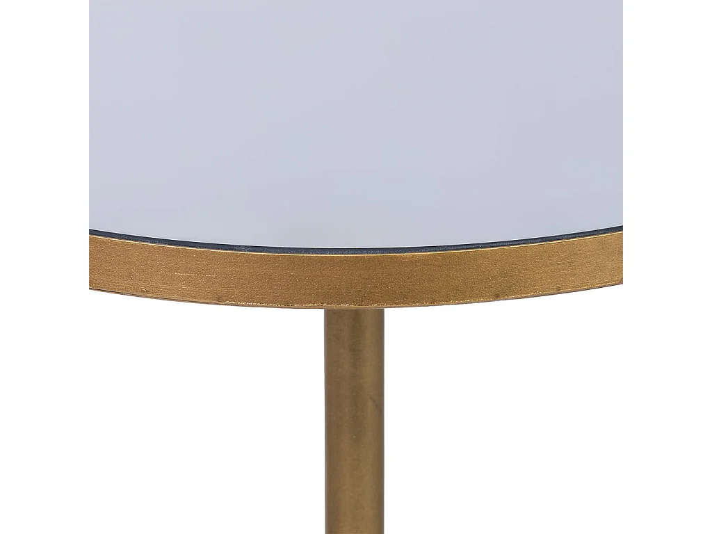 Mesa de apoio em metal 35x35x61,5h cm