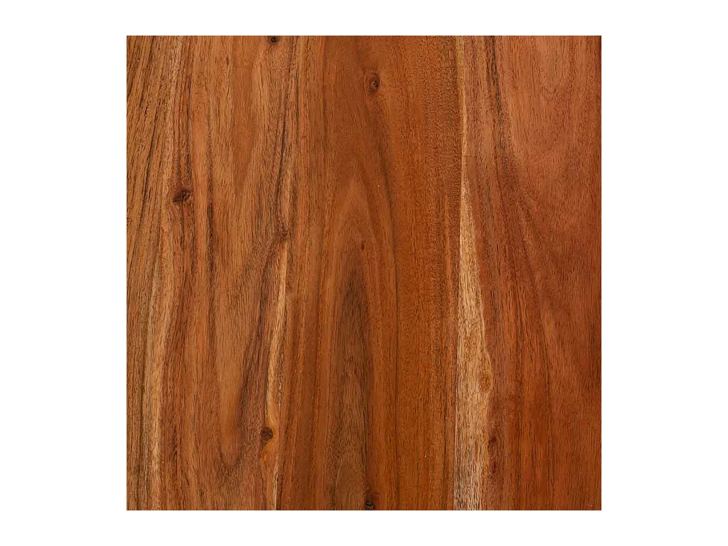 Hall de madeira e metal preto 120x45x75