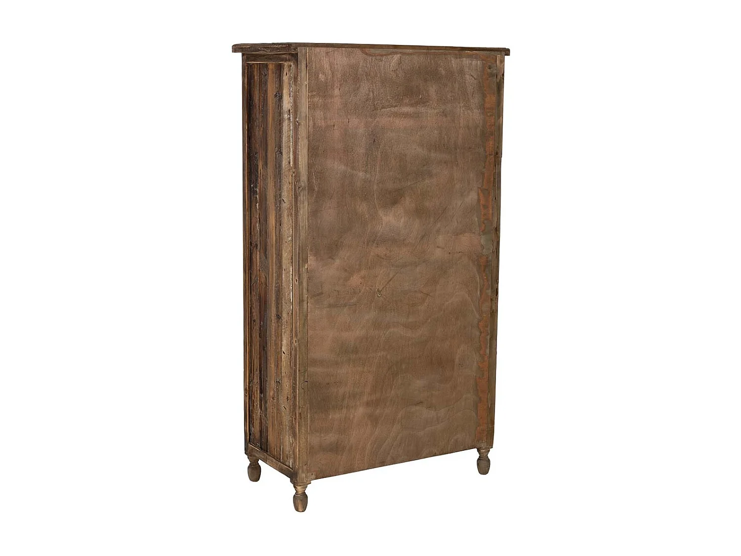 Armário em madeira com 4 portas e 2 gavetas 90x45x160h cm