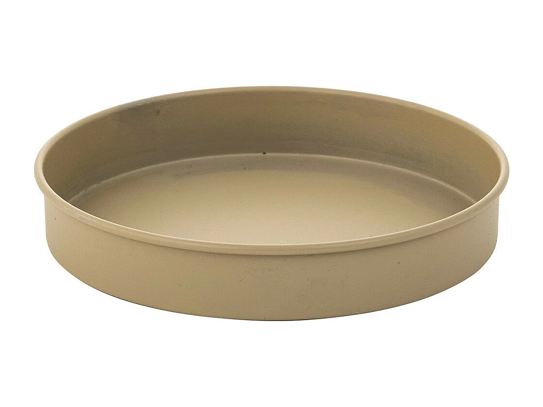 Paragüero redondo de metal blanco 20x20x50,5