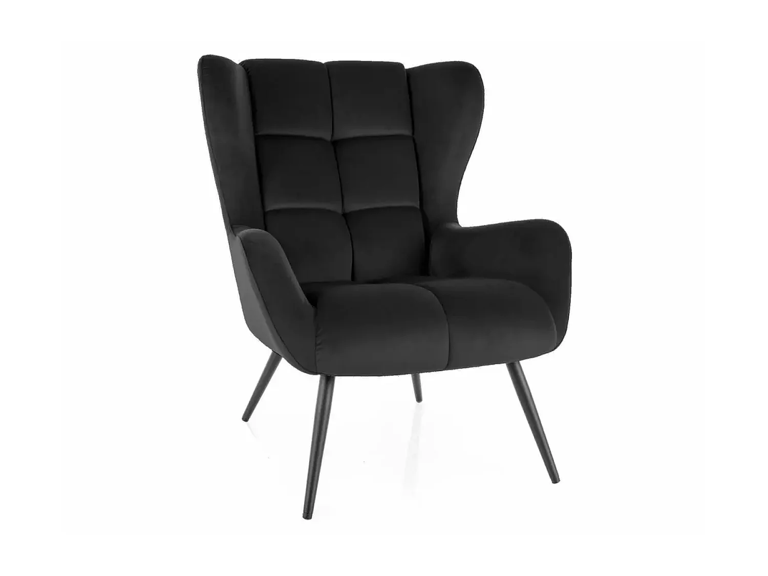 Relax Sessel Louis/Stoffbezug/Schwarz