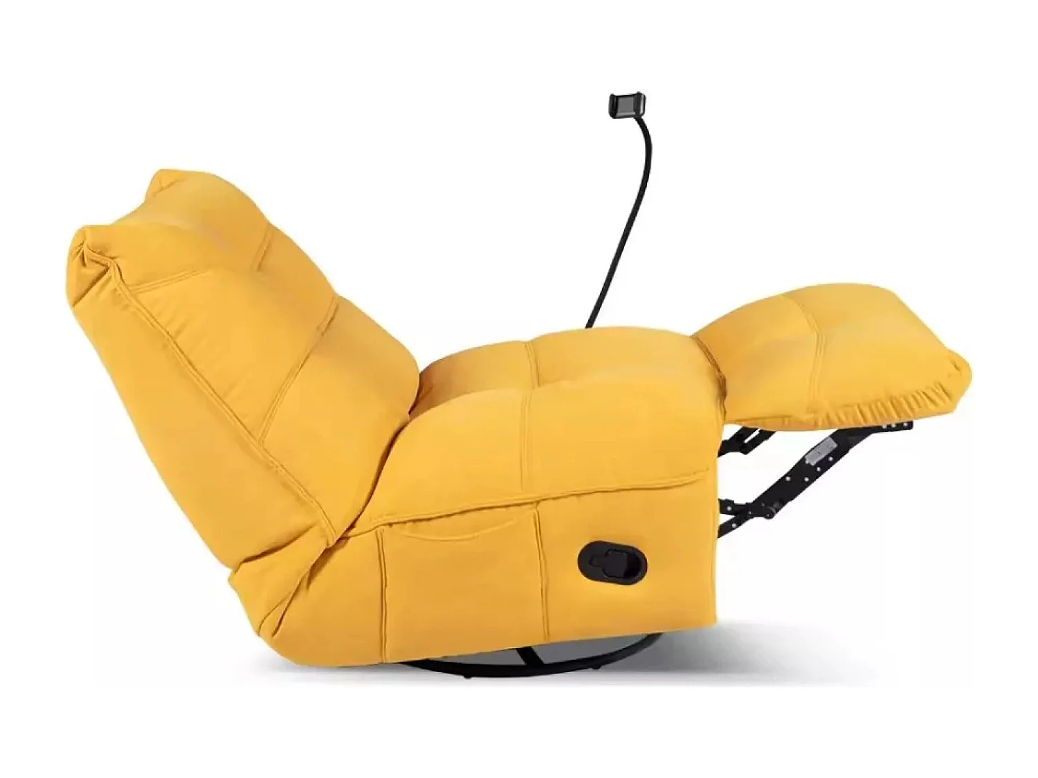 Relax Sessel Panco /Stoffbezug/Gelb