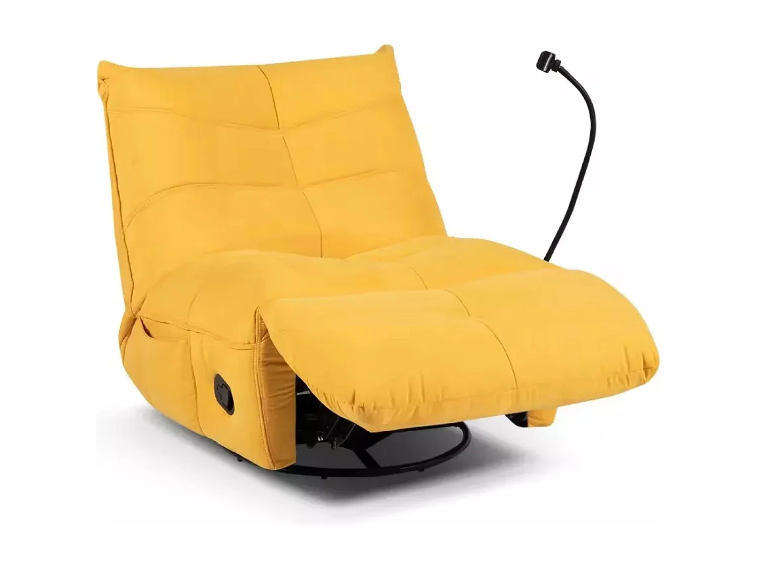 Relax Sessel Panco /Stoffbezug/Gelb