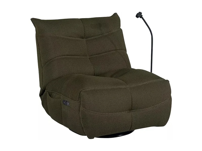 Relax Poltrona Panco Lux/Tessuto/nera