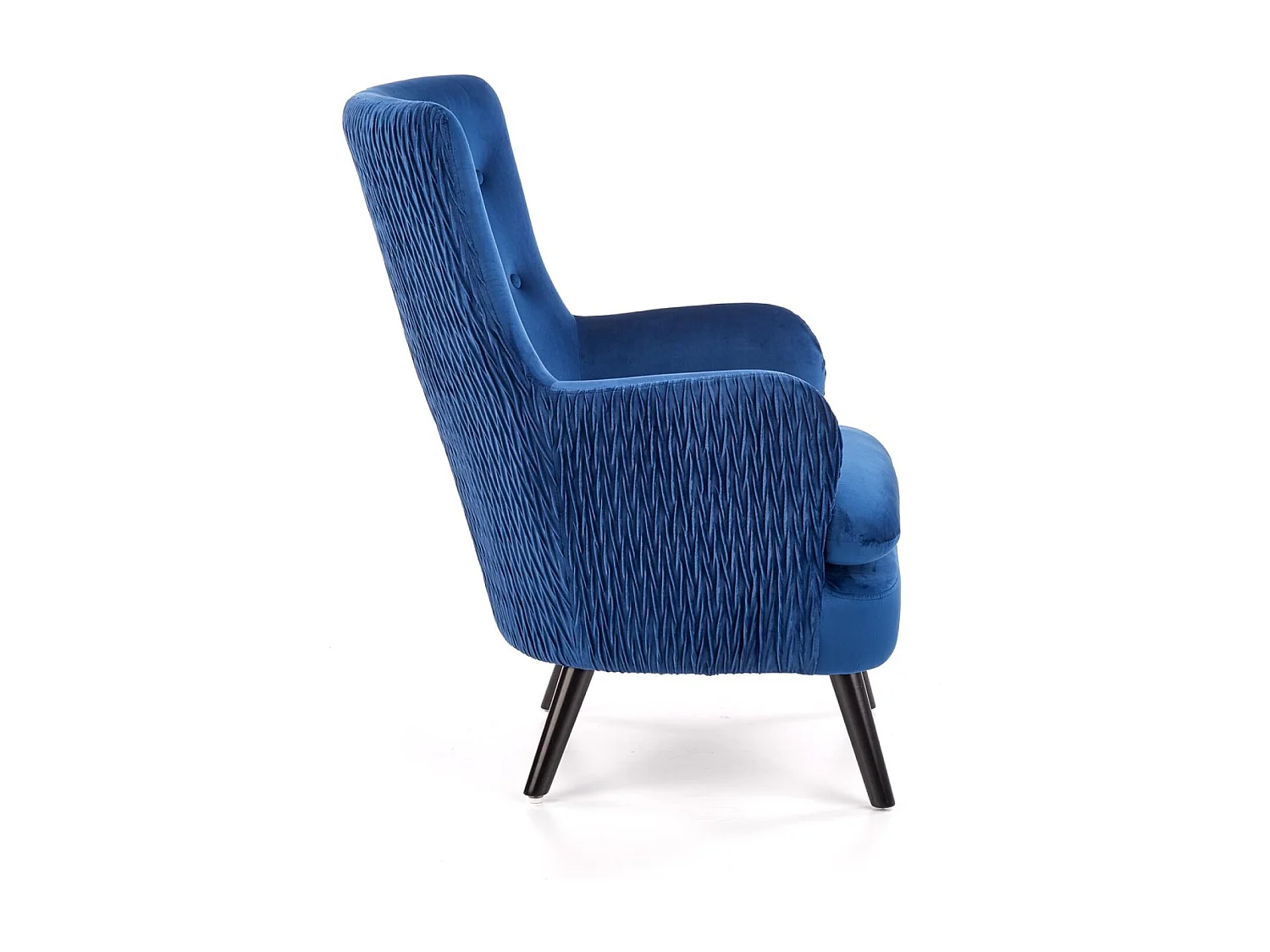 Relax Fauteuil Ravel B/Tissu/bleue
