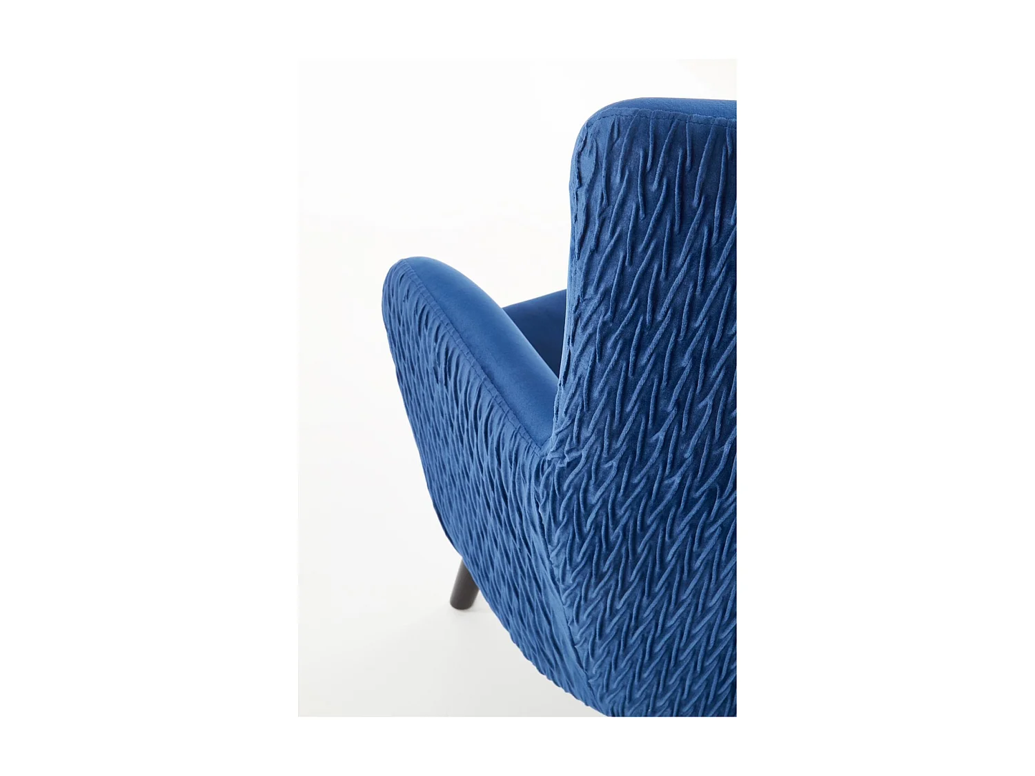 Relax Fauteuil Ravel B/Tissu/bleue