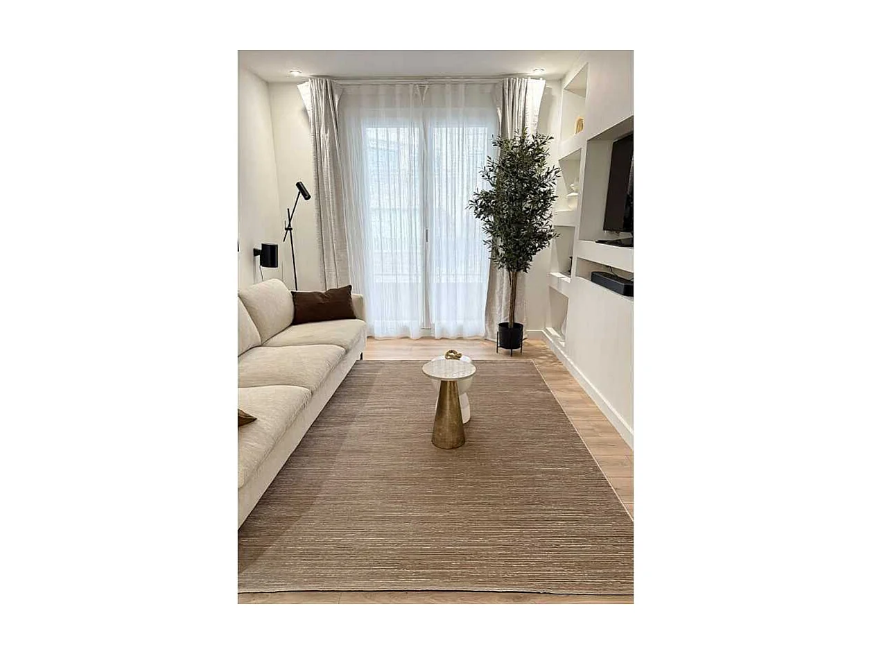 Tapis uni LONDON Marron 300*400