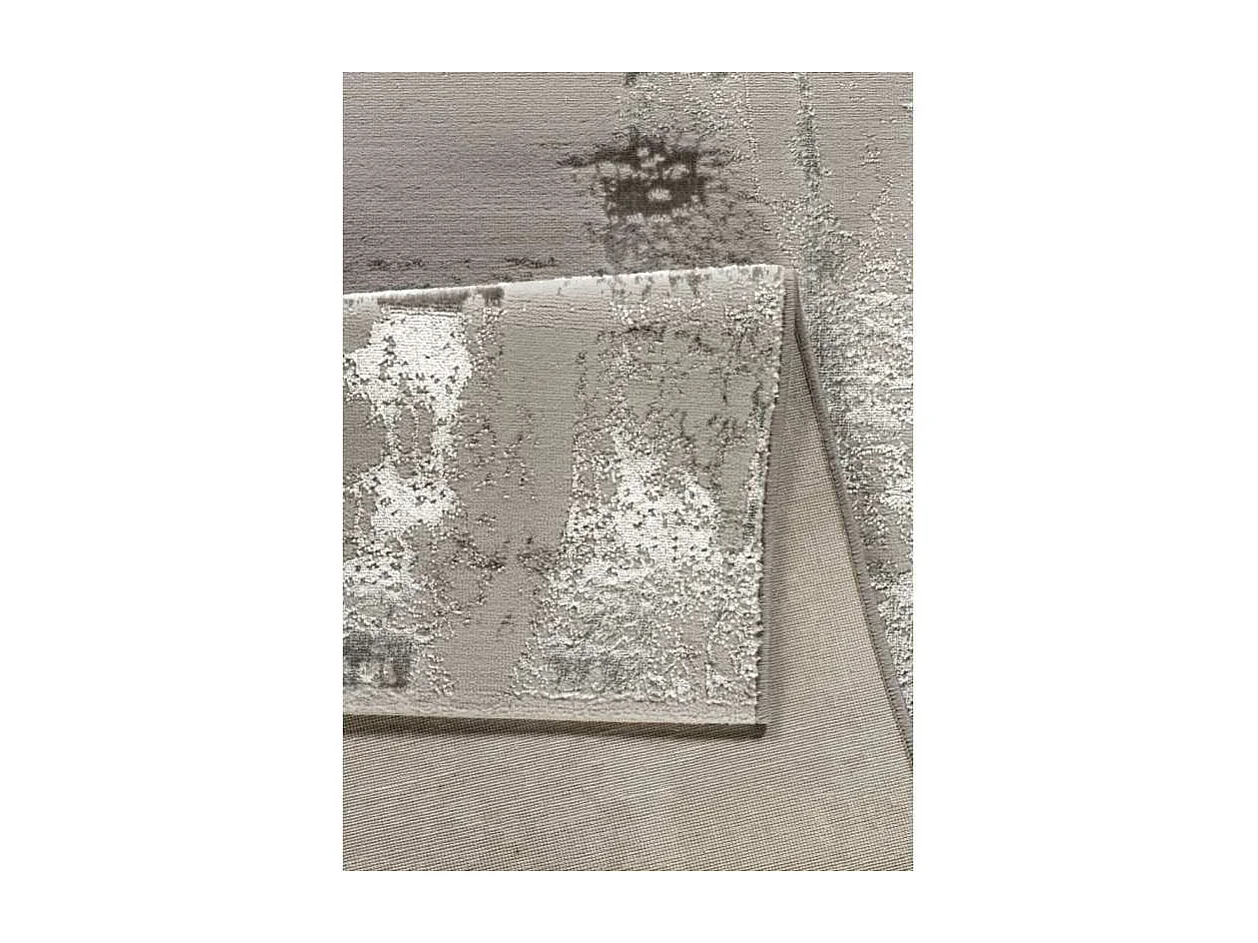 Tapis abstrait brillant DUBAI 41 Gris 240*340