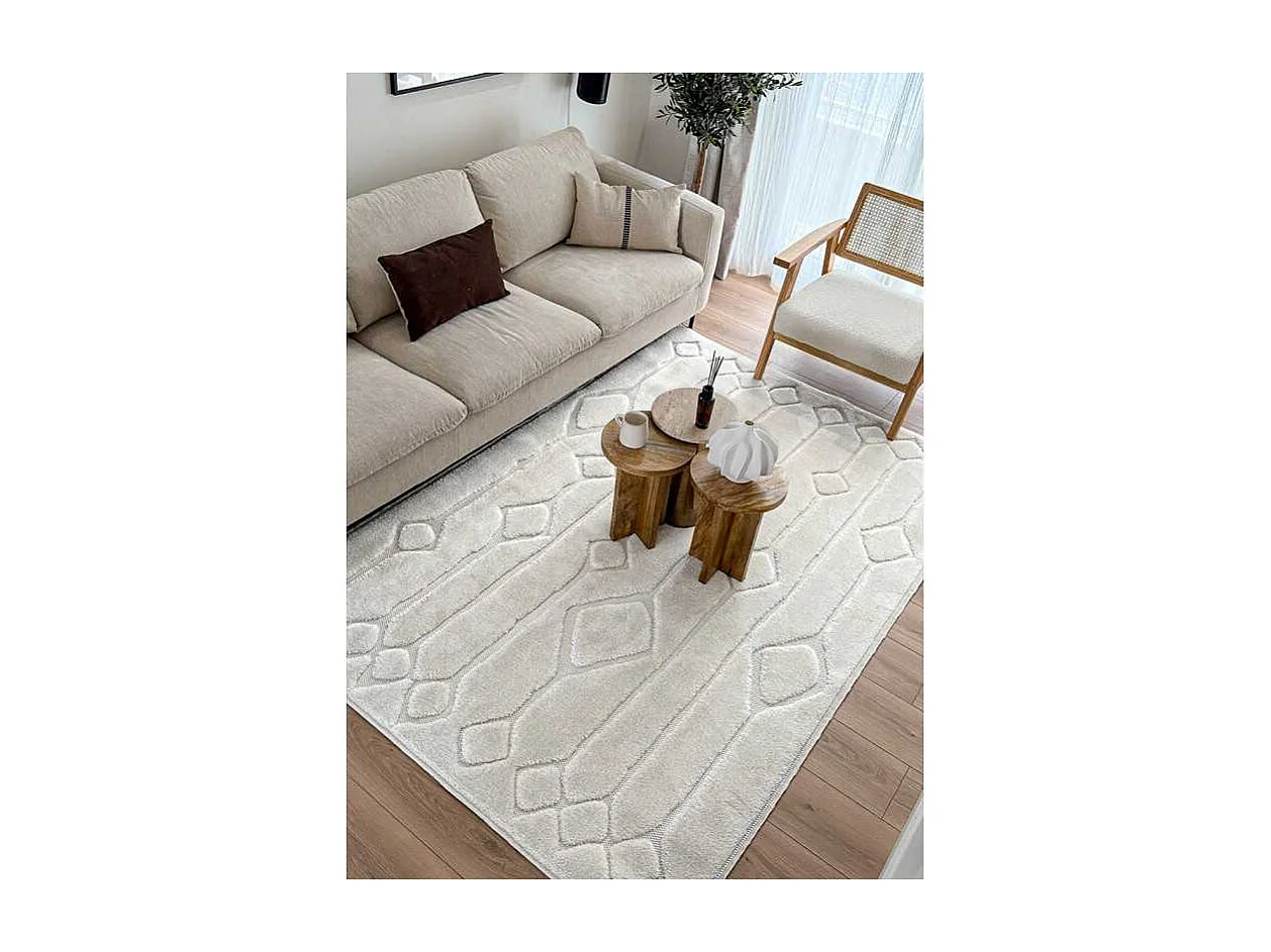 Tapis berbère crème AGADIR 480 Crème 160*230