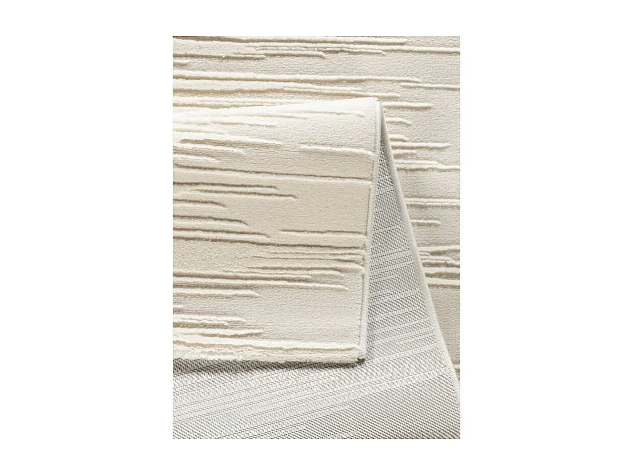 Tapis lavable moderne - OSLO 76 Crème 160*230