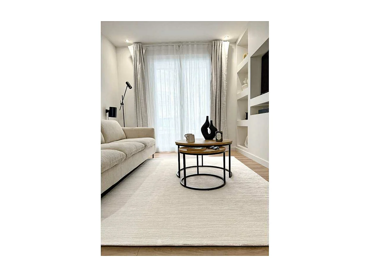 Tapis uni LONDON Crème 240*340