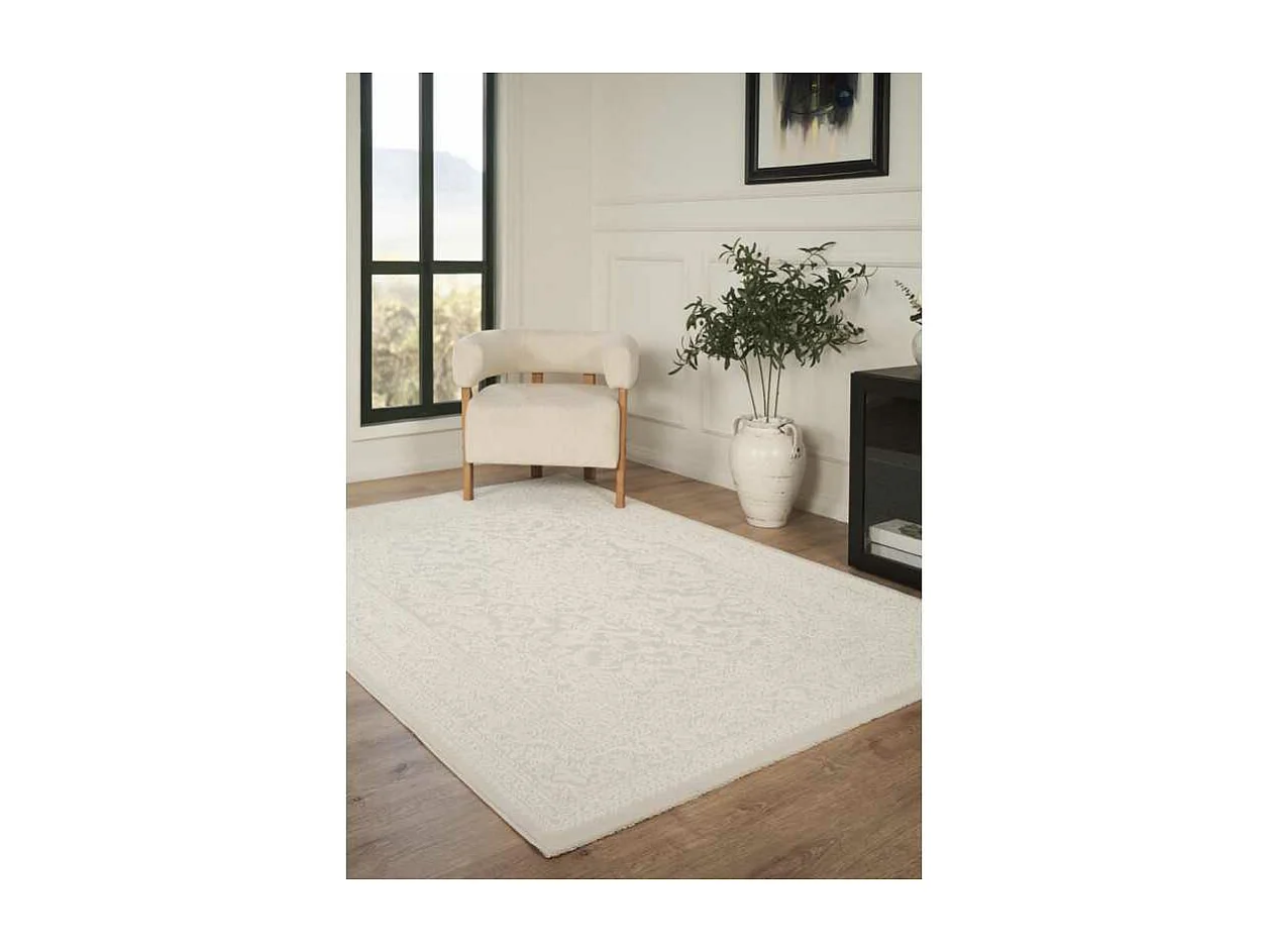 Tapis oriental lavable crème - OSLO 78 Crème 240*340
