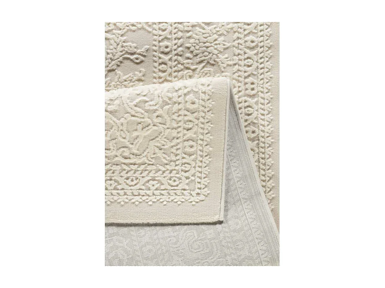 Tapis oriental lavable crème - OSLO 78 Crème 240*340