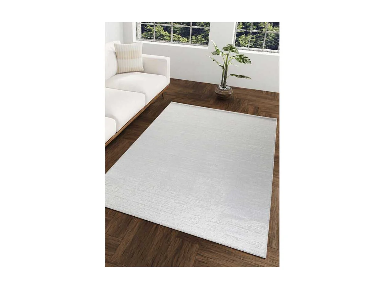 Tapis uni satiné ATLANTA 78 Crème 80*150