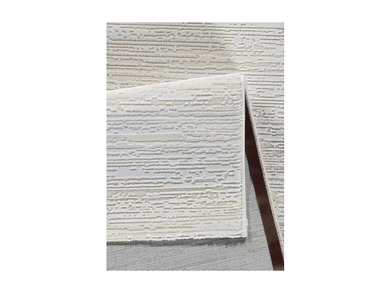 Tapis uni satiné ATLANTA 78 Crème 80*150