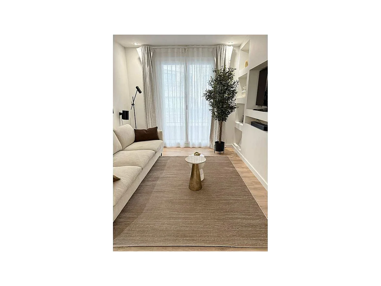 Tapis uni LONDON Marron 120*170