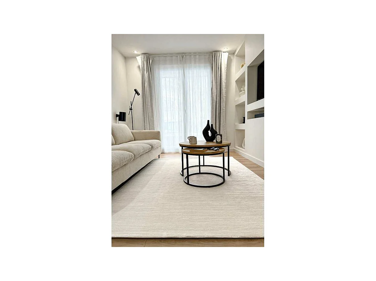 Tapis uni LONDON Crème 300*400