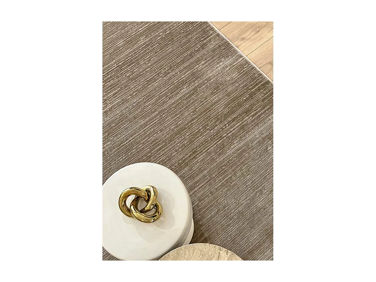 Tapis uni LONDON Marron 80*300