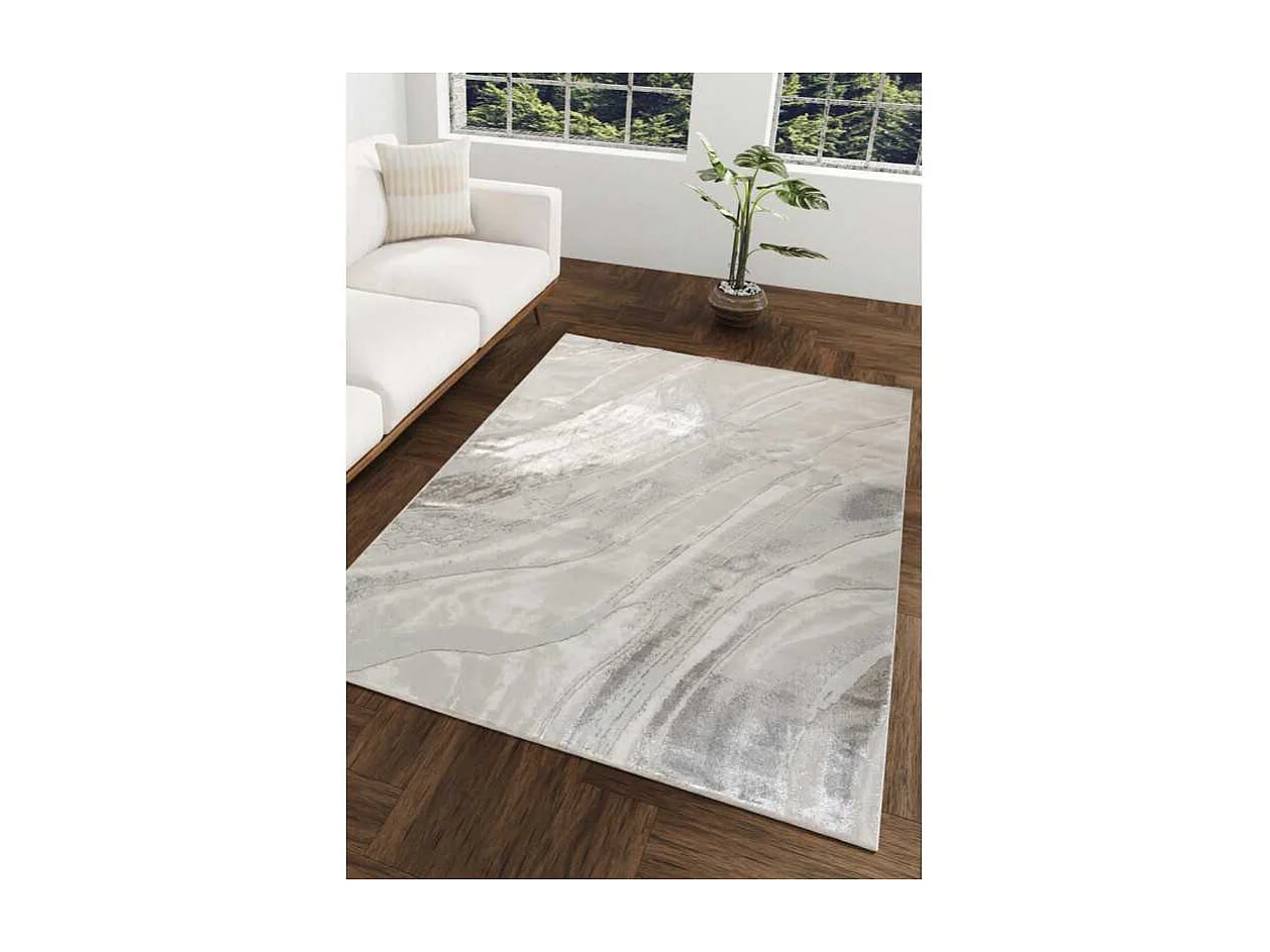 Tapis motif brillant beige ATLANTA 94 Beige 80*300