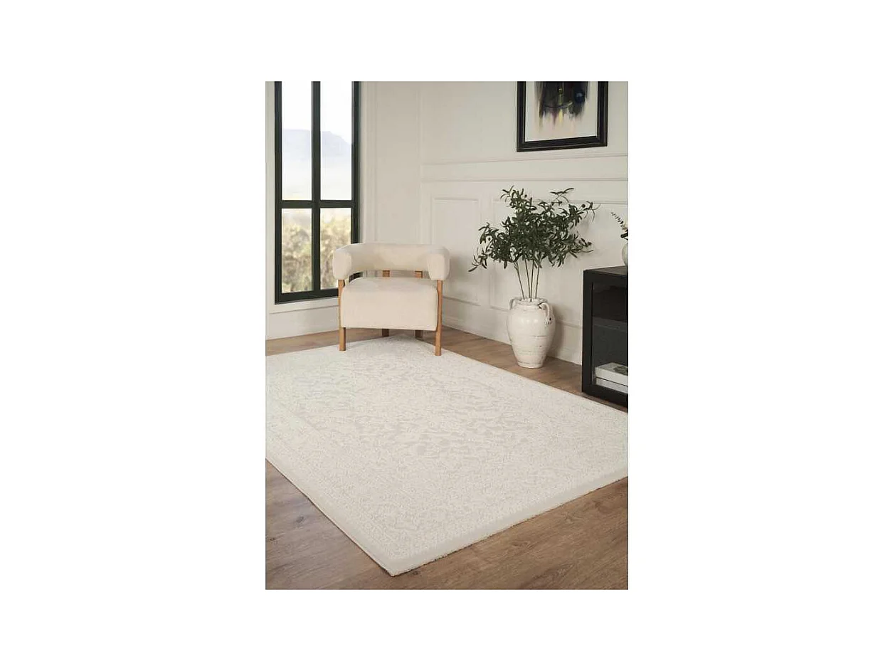 Tapis oriental lavable crème - OSLO 78 Crème 200*290