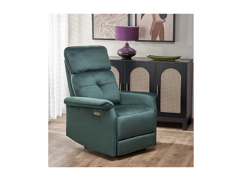 Relax Poltrona Semir/Tessuto/verde