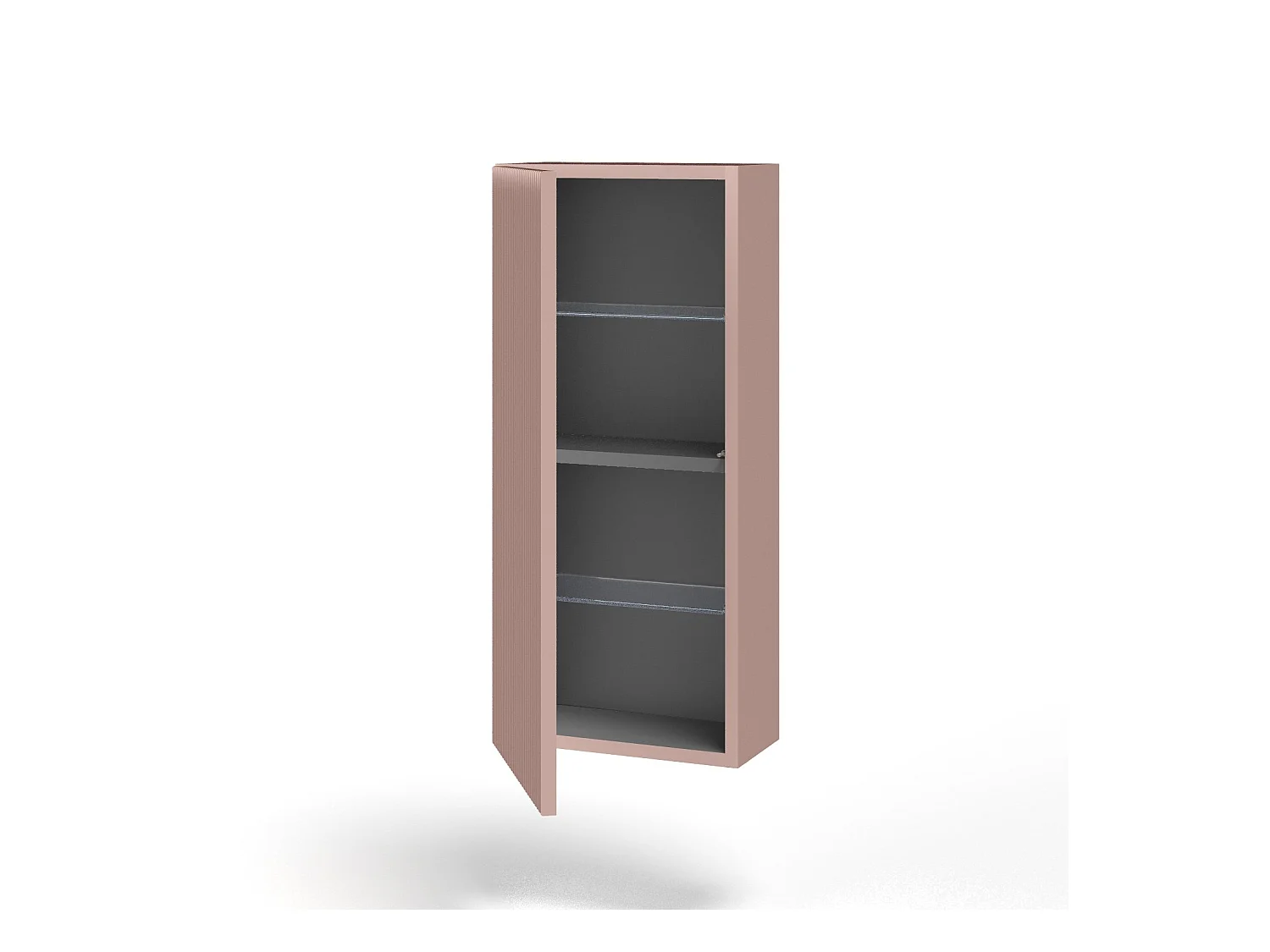 Meuble haut SOLMIRA rose poudré