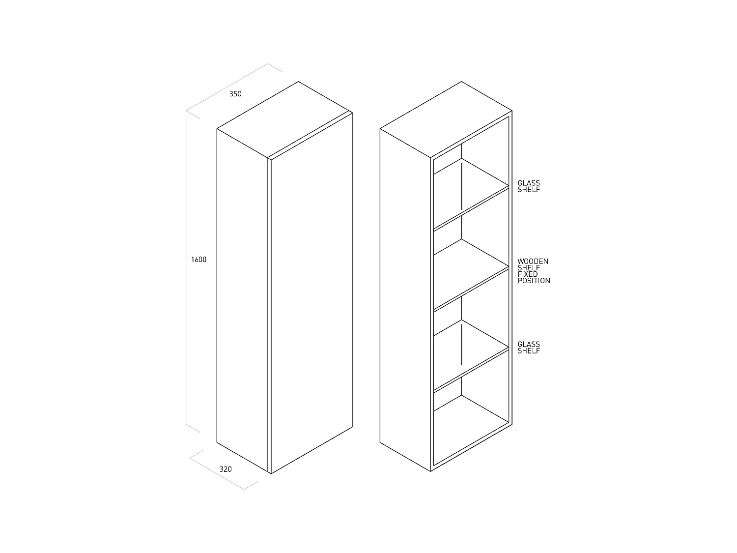Colonne SOLMIRA vert sauge