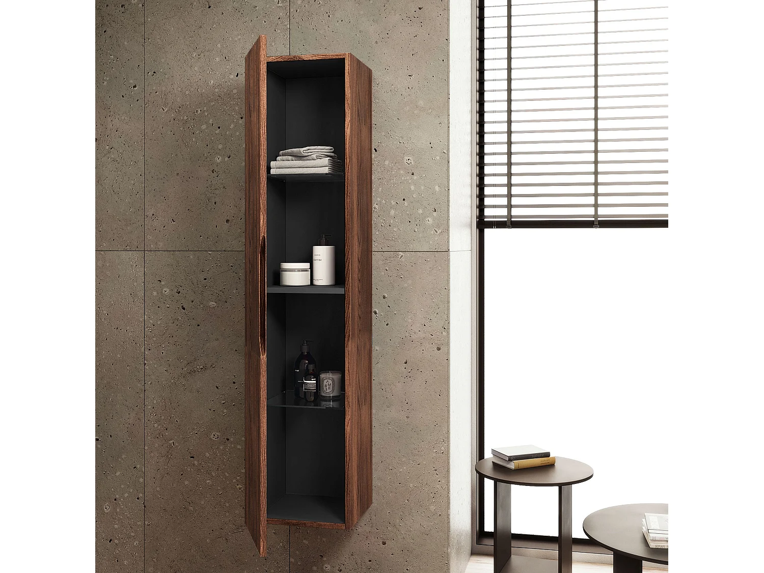 Columna SOLMIRA roble río