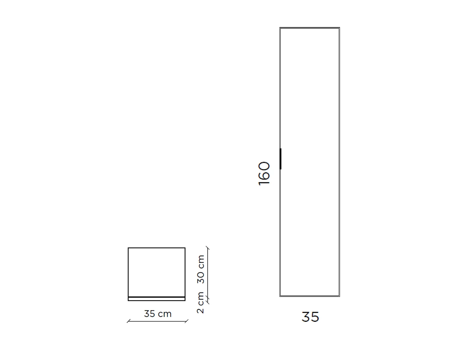 Columna SOLMIRA roble río